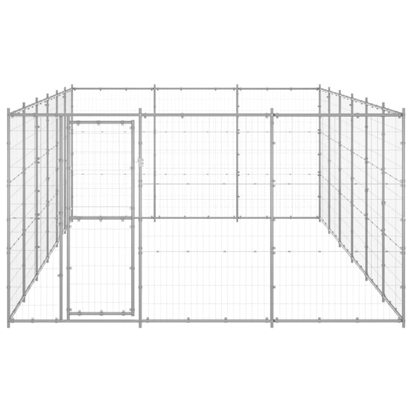 Outdoor Dog Kennel Galvanised Steel 21.78 M Dog Kennels