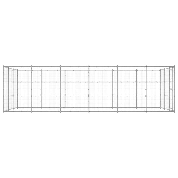 Dog Kennels Outdoor Dog Kennel Galvanised Steel 21.78 M