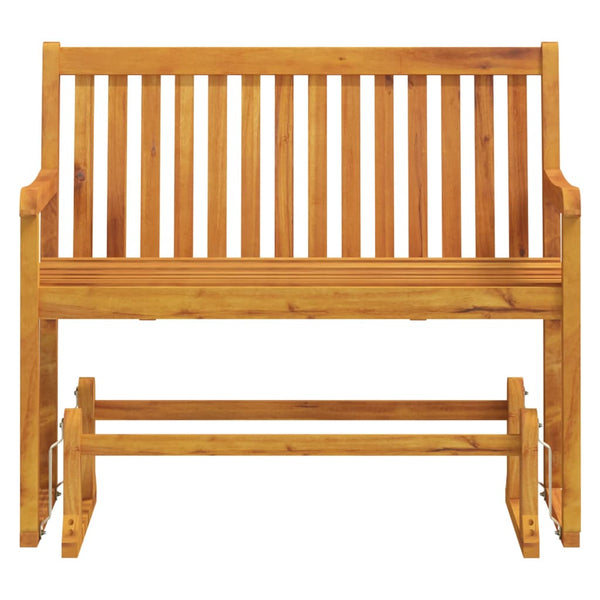 Garden Swing Bench 110 Cm Solid Acacia Wood Swing Seats