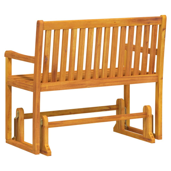 Garden Swing Bench 110 Cm Solid Acacia Wood Swing Seats