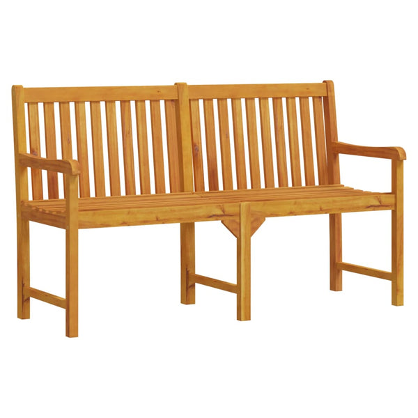 Garden Bench 150 Cm Solid Acacia Wood Patio Benches