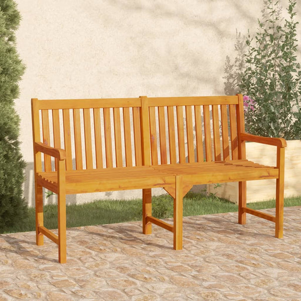 Garden Bench 150 Cm Solid Acacia Wood Patio Benches