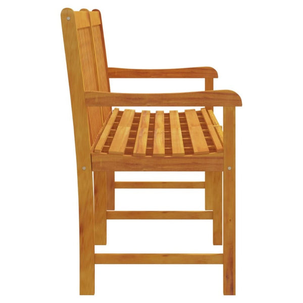 Vidaxl Garden Bench Solid Acacia Wood 180 X 55.5 90 Cm Patio Benches