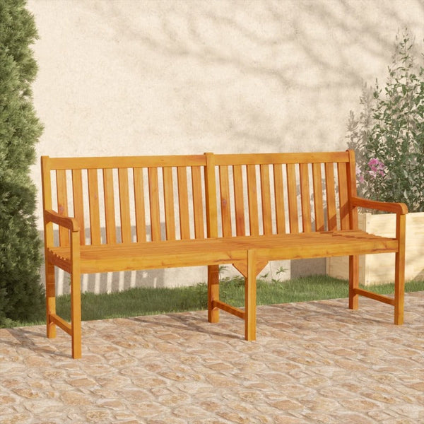 Vidaxl Garden Bench Solid Acacia Wood 180 X 55.5 90 Cm Patio Benches