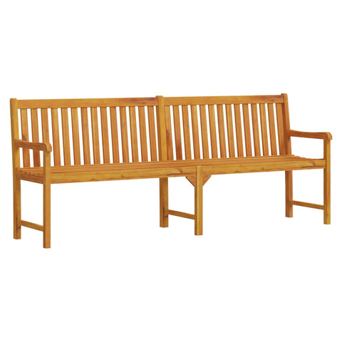 Garden Bench 219 Cm Solid Acacia Wood Patio Benches