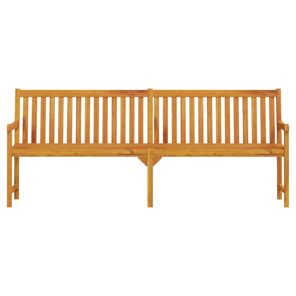 Garden Bench 219 Cm Solid Acacia Wood Patio Benches