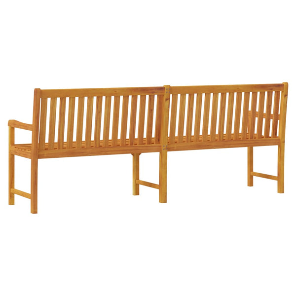 Garden Bench 219 Cm Solid Acacia Wood Patio Benches