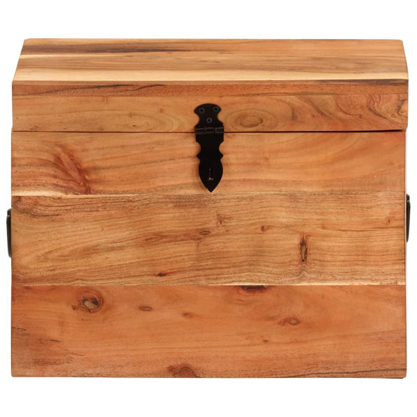 Storage Box 39X28x31 Cm Solid Wood Acacia Storage Boxes