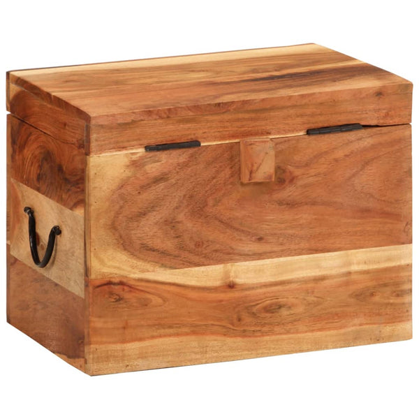 Storage Box 39X28x31 Cm Solid Wood Acacia Storage Boxes