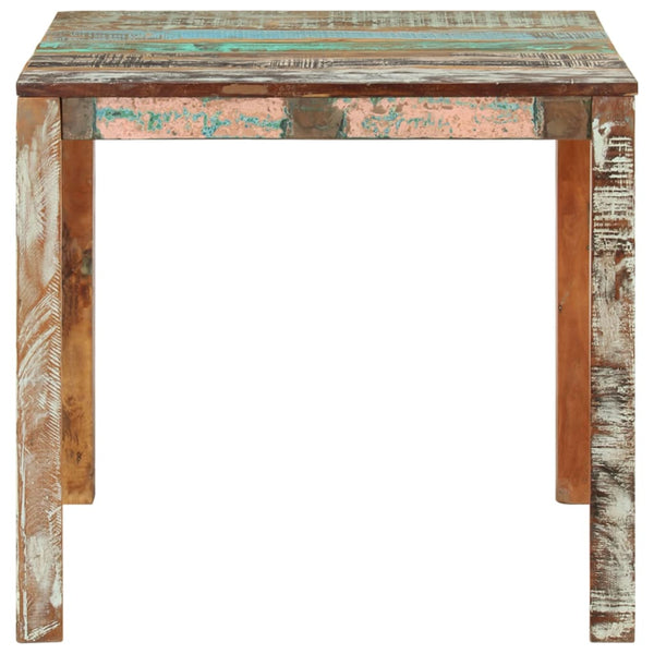 Vidaxl Dining Table 82X80x76 Cm Solid Reclaimed Wood Dining Tables