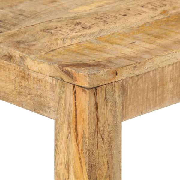 Vidaxl Console Table 110X35x76 Cm Rough Mango Wood Hall Tables