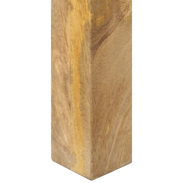 Vidaxl Console Table 110X35x76 Cm Rough Mango Wood Hall Tables