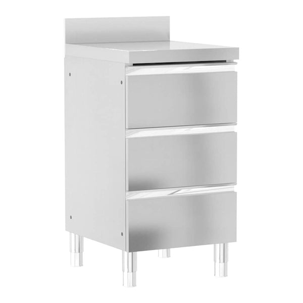 Vidaxl Commercial Kitchen Cabinets 2 Pcs Stainless Steel Cabinets & Cupboards