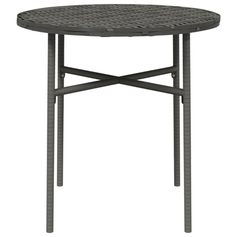 Coffee Tables Tea Table Grey 45 Cm Poly Rattan