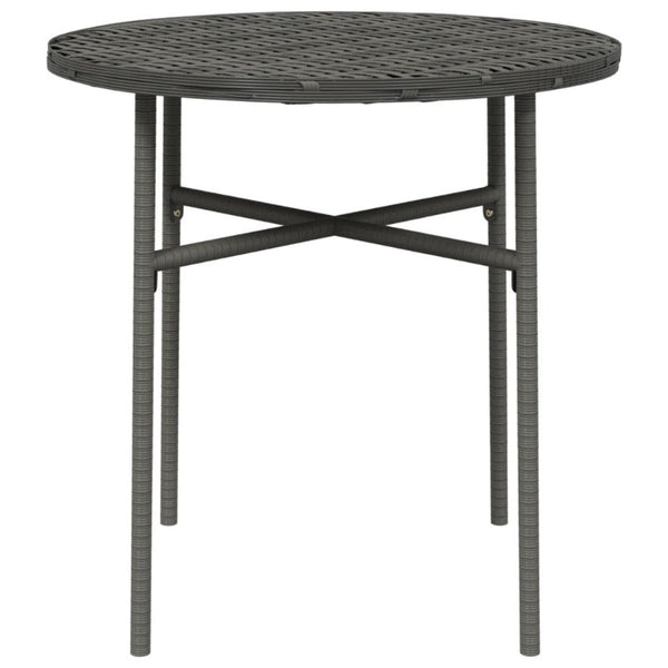 Coffee Tables Tea Table Grey 45 Cm Poly Rattan