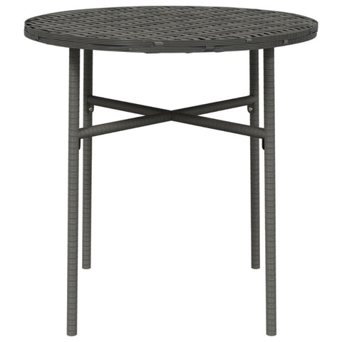 Coffee Tables Tea Table Grey 45 Cm Poly Rattan