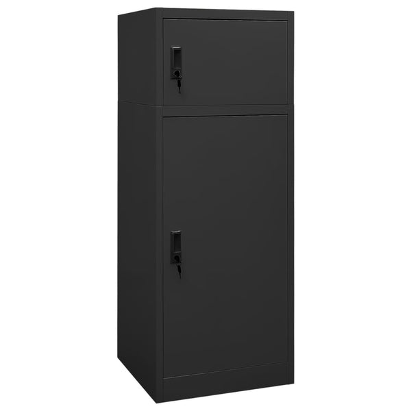 Saddle Cabinet Anthracite 53X53x140 Cm Steel Cabinets & Cupboards