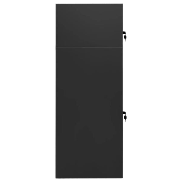 Saddle Cabinet Anthracite 53X53x140 Cm Steel Cabinets & Cupboards