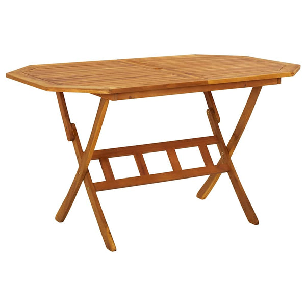Vidaxl 5 Piece Garden Dining Set Solid Acacia Wood Outdoor Dining Sets