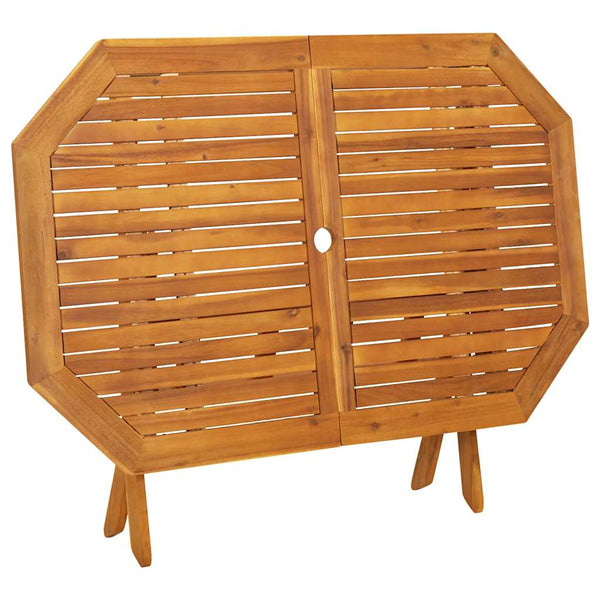 Vidaxl 5 Piece Garden Dining Set Solid Acacia Wood Outdoor Dining Sets