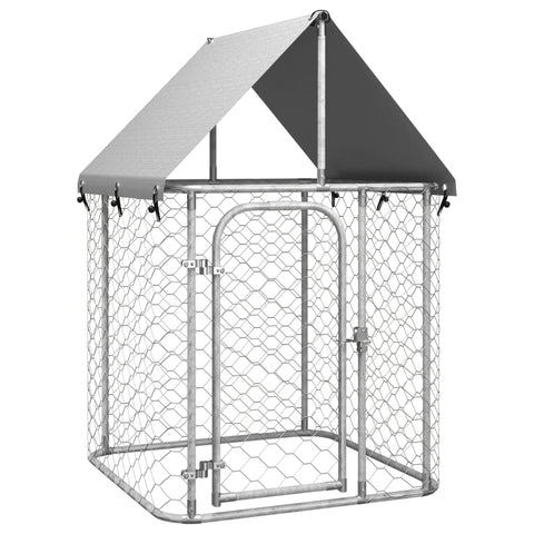 Outdoor Dog Kennel With Roof Dog Kennels