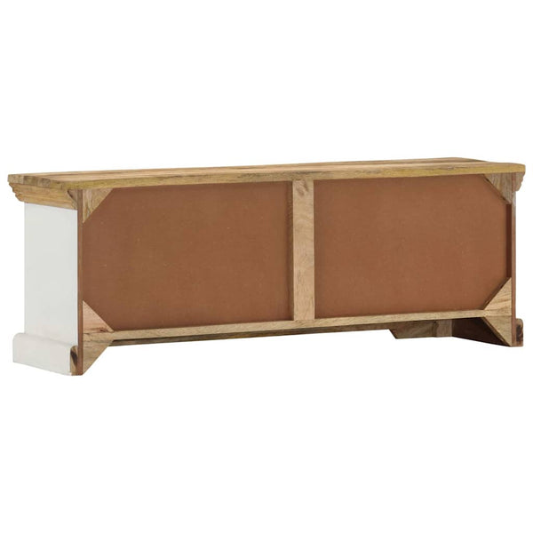 Vidaxl Tv Cabinet 110X30x40 Cm Solid Wood Mango Tv Stands & Entertainment Units