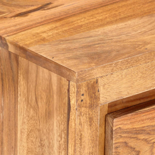 Vidaxl Drawer Cabinet 60X33x75 Cm Solid Wood Acacia Dressers & Chests Of Drawers