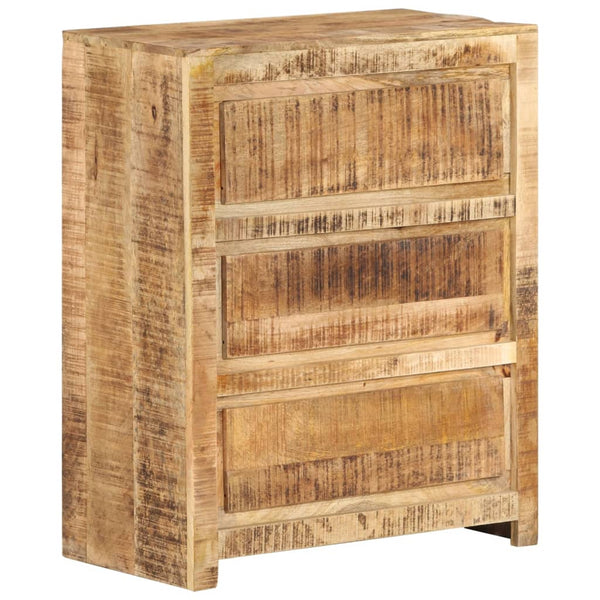 Vidaxl Drawer Cabinet 60X33x75 Cm Solid Wood Mango Cabinets & Cupboards