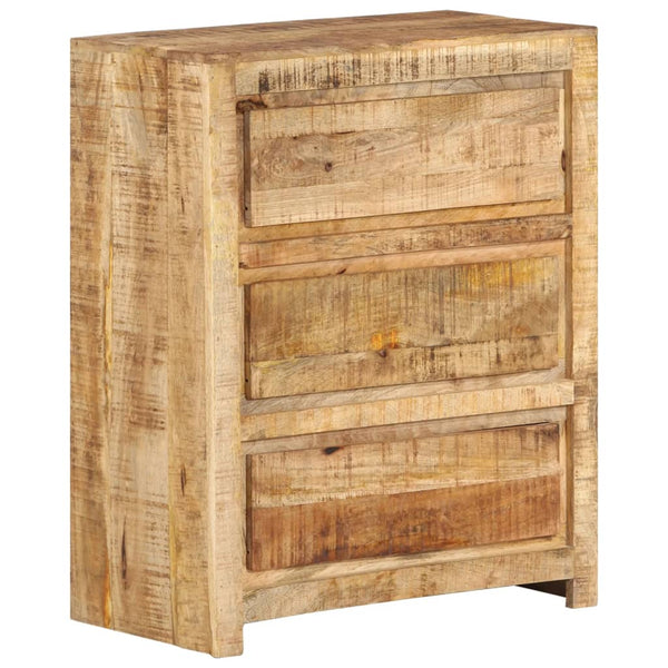 Vidaxl Drawer Cabinet 60X33x75 Cm Solid Wood Mango Cabinets & Cupboards