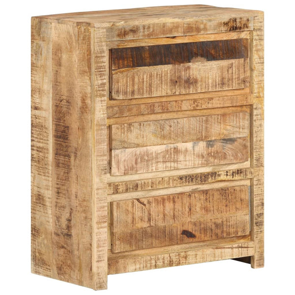 Vidaxl Drawer Cabinet 60X33x75 Cm Solid Wood Mango Cabinets & Cupboards