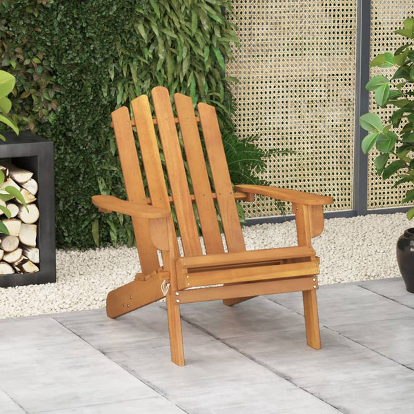 Garden Adirondack Chair Solid Acacia Wood Patio Chairs