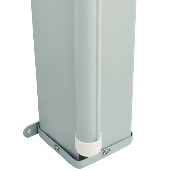 Patio Retractable Side Awning 180X600 Cm Black Awning & Canopy Parts