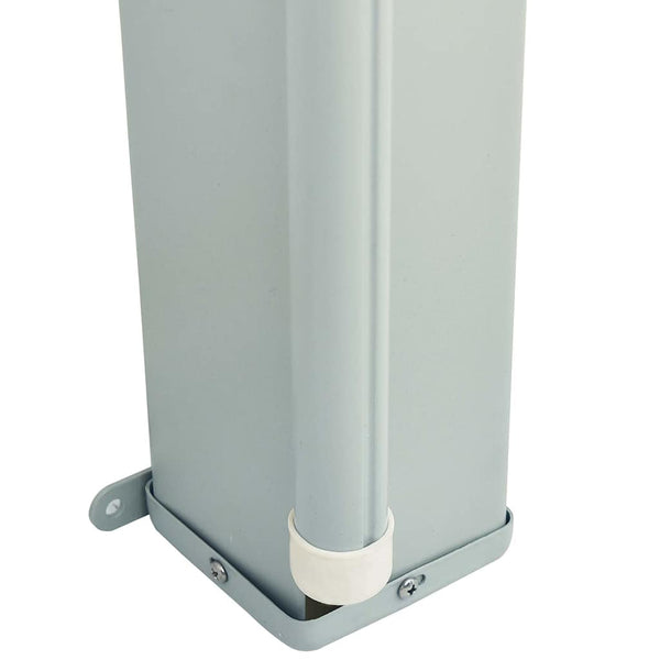 Patio Retractable Side Awning 200X600 Cm Grey Awning & Canopy Parts