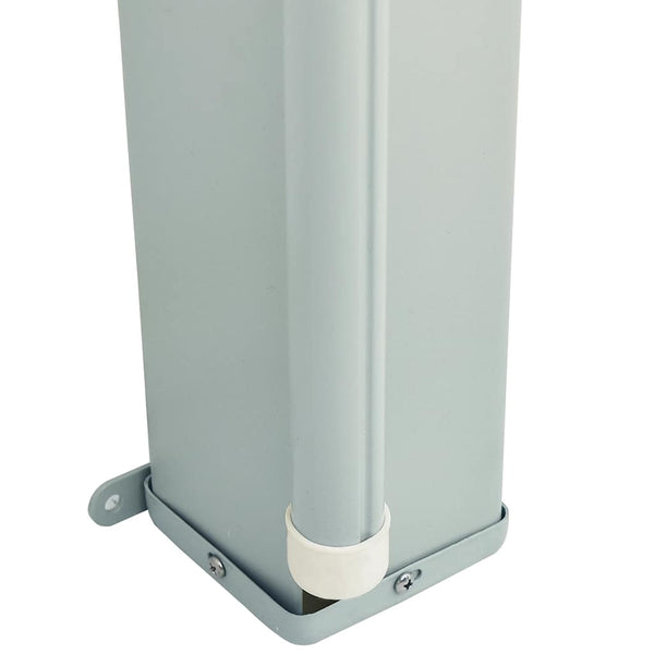 Patio Retractable Side Awning 220X600 Cm Grey Awning & Canopy Parts