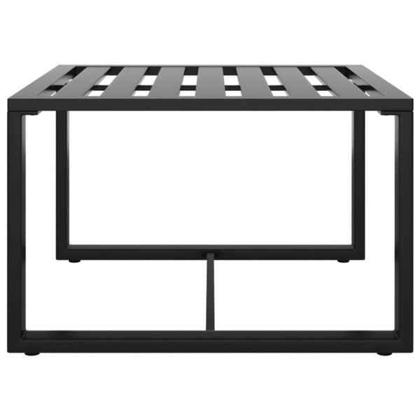 3 Piece Garden Sofa Set With Cushions Aluminium Anthracite Patio Furniture Sets