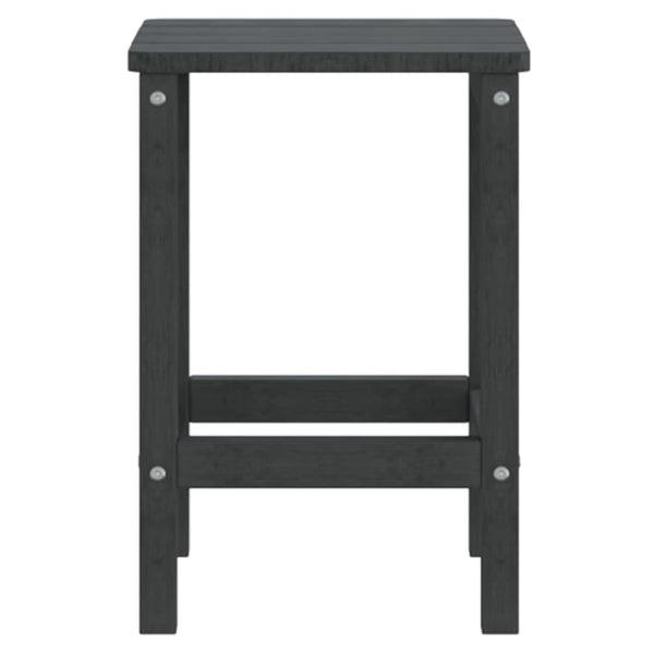 Adirondack Garden Table Anthracite 38X38x46 Cm Hdpe Patio & Garden Tables
