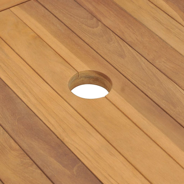 Bathroom Vanity Cabinet With 3 Baskets Solid Wood Teak 132X45x75 Cm Bathroom Cabinets