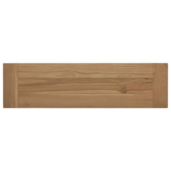 Vidaxl Bench 110 Cm Solid Wood Teak Benches