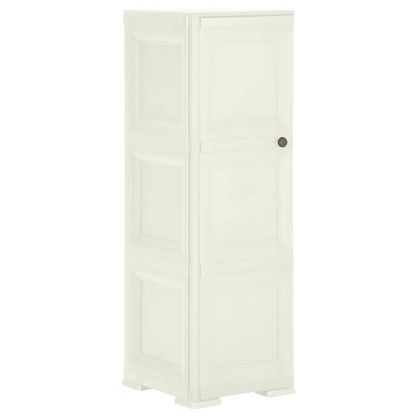Plastic Cabinet 40X43x125 Cm Wood Design Vanilla Ice Cabinets & Cupboards