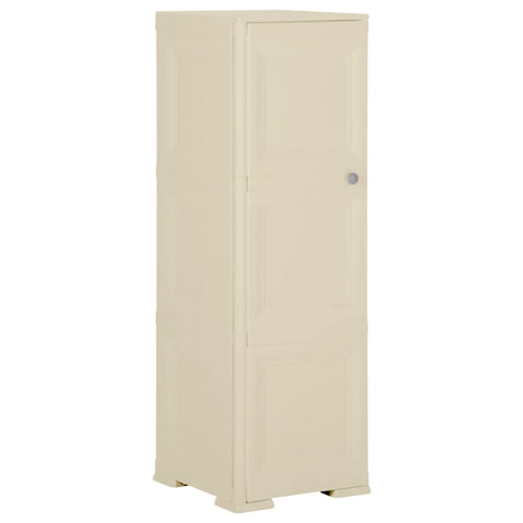 Plastic Cabinet 40X43x125 Cm Wood Design Angora White Cabinets & Cupboards