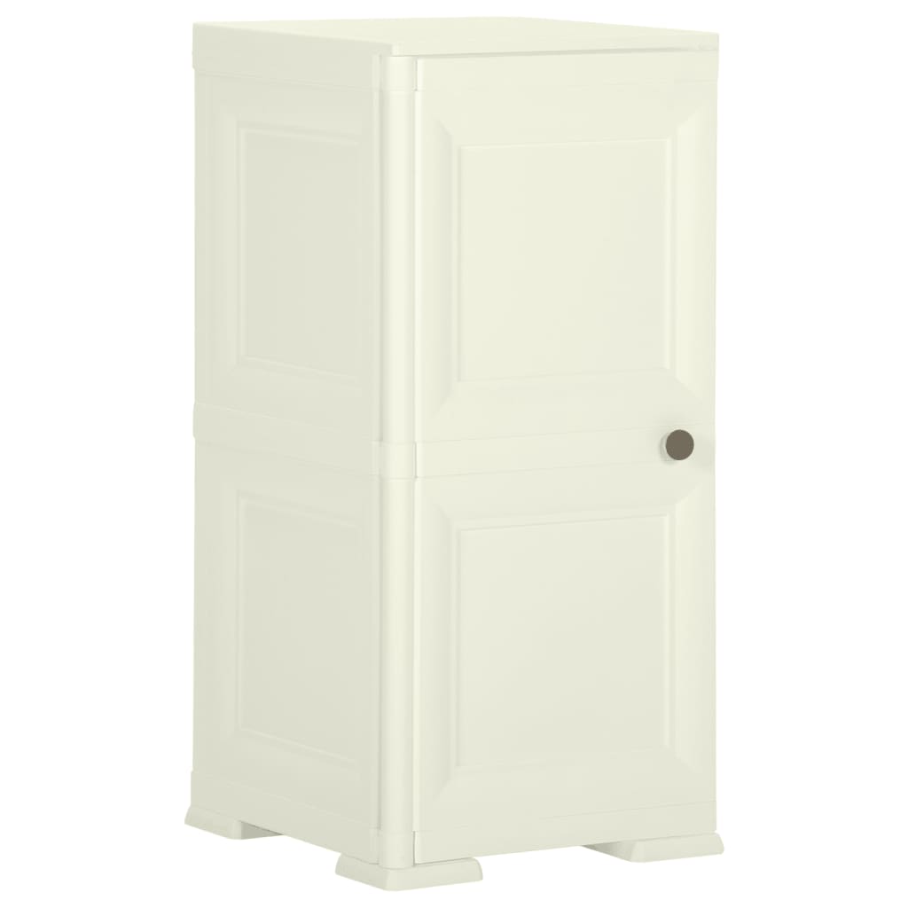 Plastic Cabinet 40X43x85.5 Cm Wood Design Vanilla Ice Cabinets & Cupboards