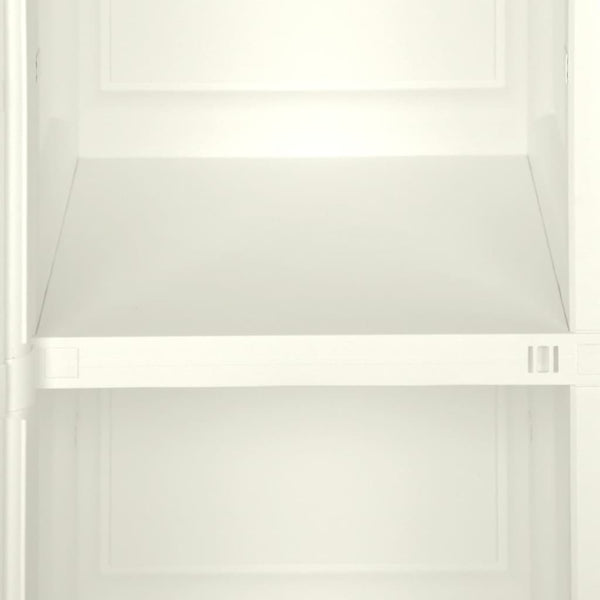 Plastic Cabinet 40X43x85.5 Cm Wood Design Vanilla Ice Cabinets & Cupboards