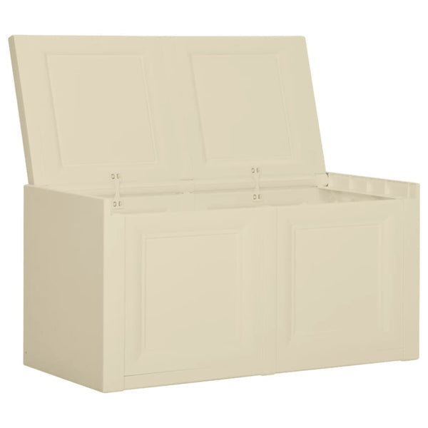 Cushion Box Angora White 86X40x42 Cm 85 L Storage Deck Boxes