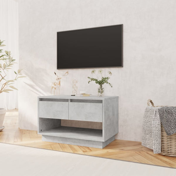 Tv Cabinet Concrete Grey 70X41x44 Cm Engineered Wood Tv Stands & Entertainment Units