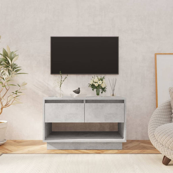 Tv Cabinet Concrete Grey 70X41x44 Cm Engineered Wood Tv Stands & Entertainment Units