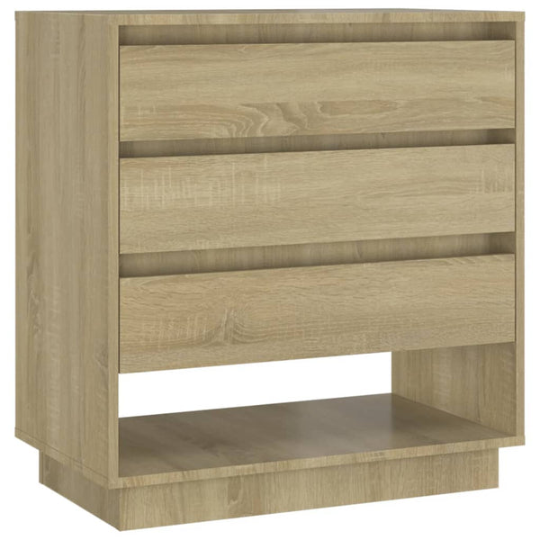 Sideboard Sonoma Oak 70X41x75 Cm Engineered Wood Sideboards & Buffets