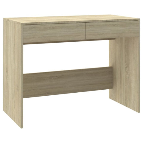 Desk Sonoma Oak 101X50x76.5 Cm Engineered Wood