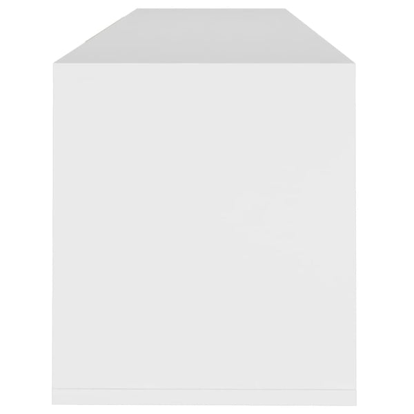 Tv Cabinet White 120X30x40.5 Cm Engineered Wood Tv Stands & Entertainment Units