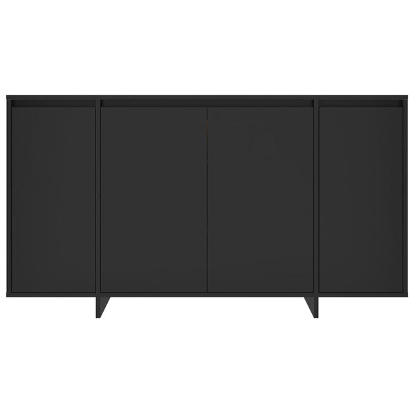 Sideboard Black 135X41x75 Cm Engineered Wood Sideboards & Buffets