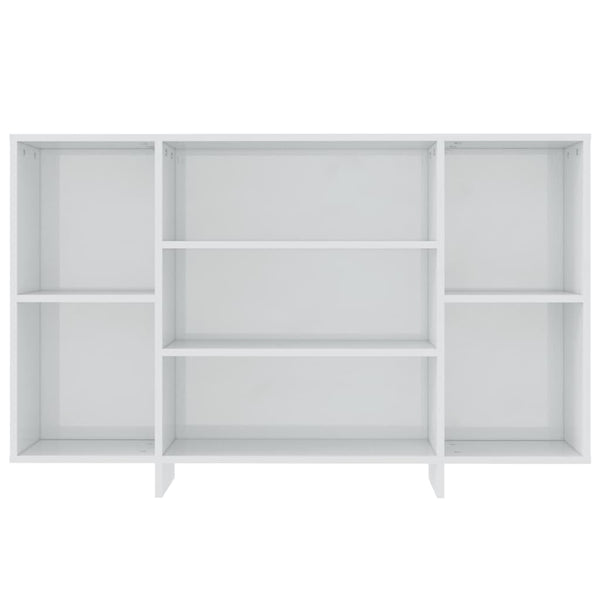 Sideboard High Gloss White 120X30x75 Cm Engineered Wood Sideboards & Buffets